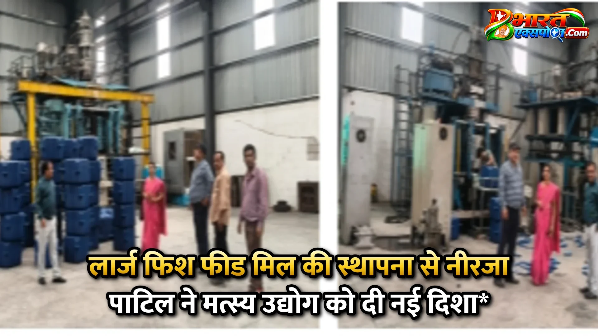 लार्ज फिश फीड मिल की स्थापना से नीरजा पाटिल ने मत्स्य उद्योग को दी नई दिशा*